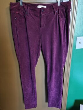 Slink Jeans Curvy Straight Leg - Plum - 18
